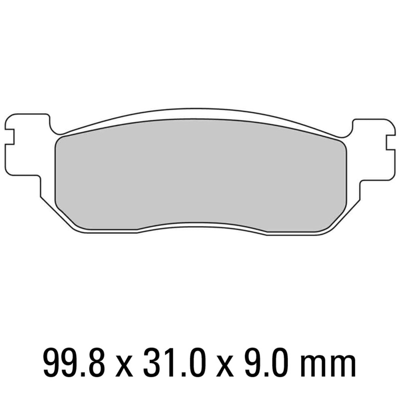 FERODO Brake Disc Pad Set – FDB2083 ST