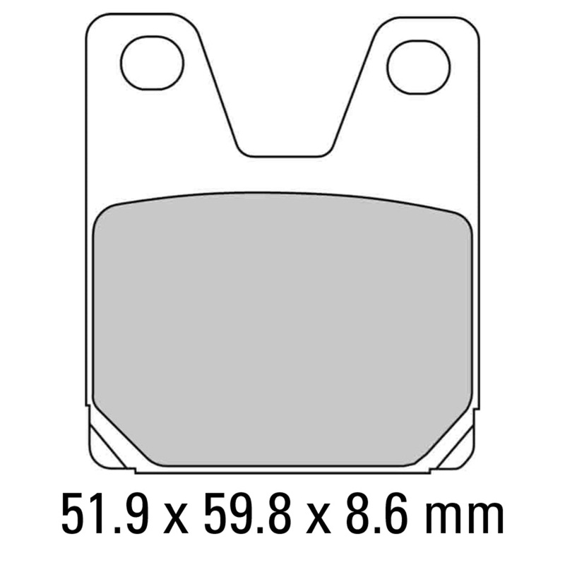 FERODO Brake Disc Pad Set – FDB2084 ST