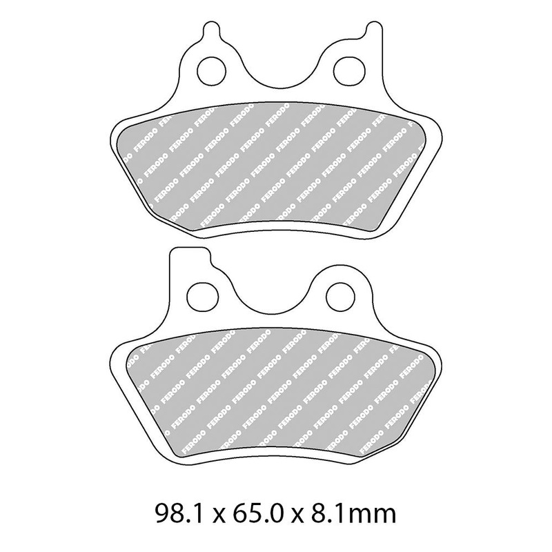 FERODO Brake Disc Pad Set – FDB2097 ST