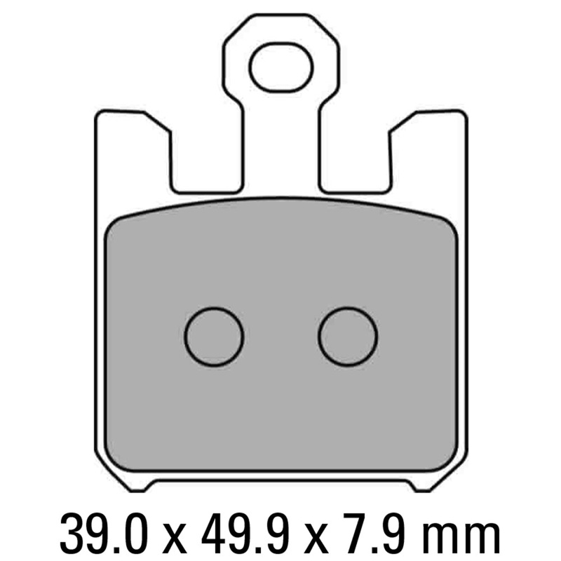 FERODO Race Brake Disc Pad Set – FDB2164 XRAC