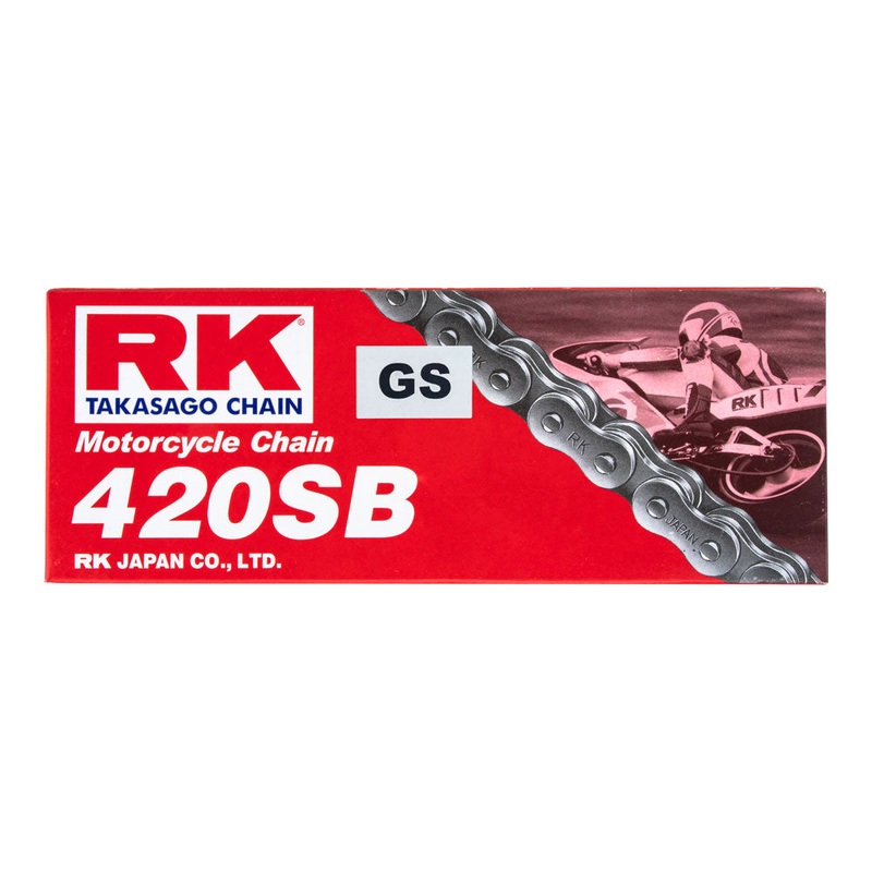 RK CHAIN 420 – 136 LINK – GOLD