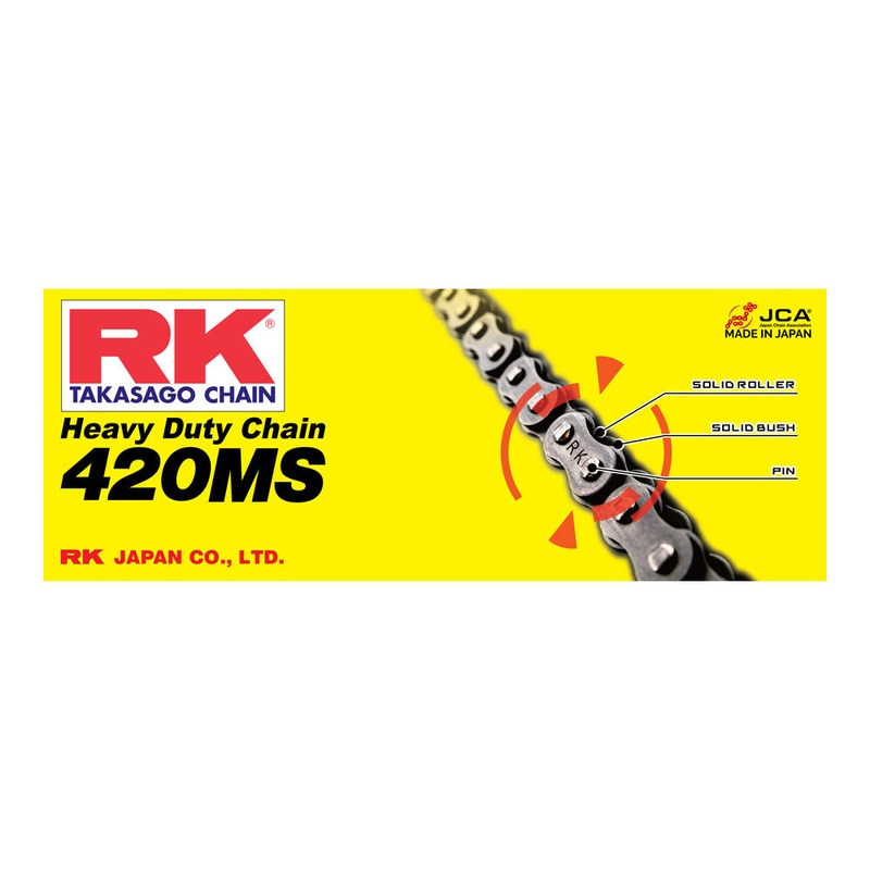 RK CHAIN 420 HEAVY DUTY – 126 LINK