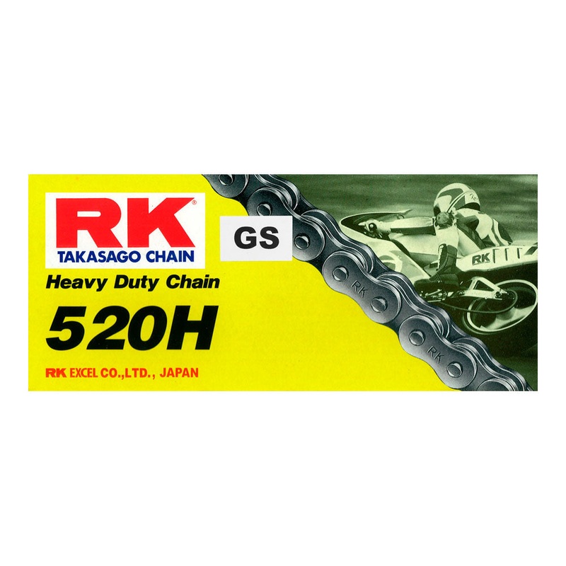 RK CHAIN 520 HEAVY DUTY – 120 LINK – GOLD