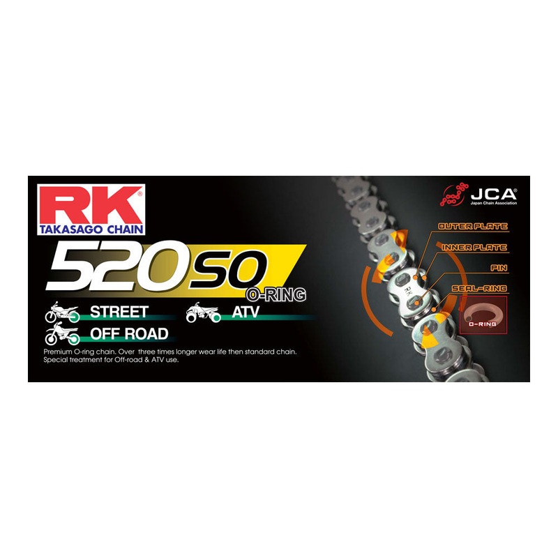 RK CHAIN 520SO – 112 LINK