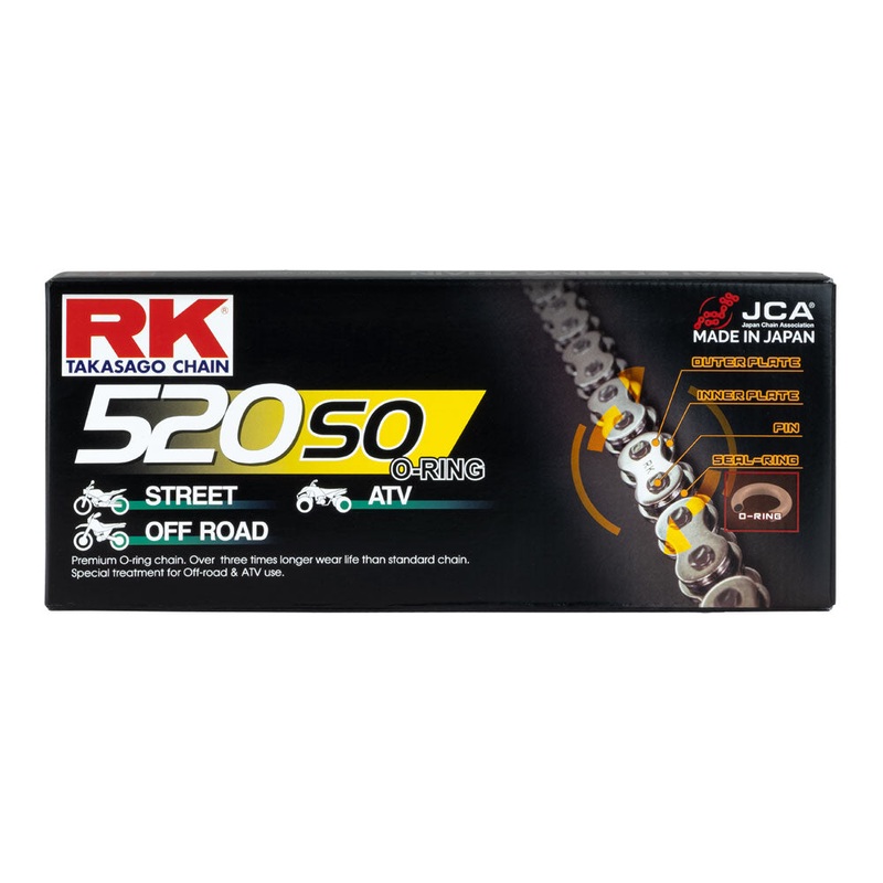 RK CHAIN 520SO – 120 LINK