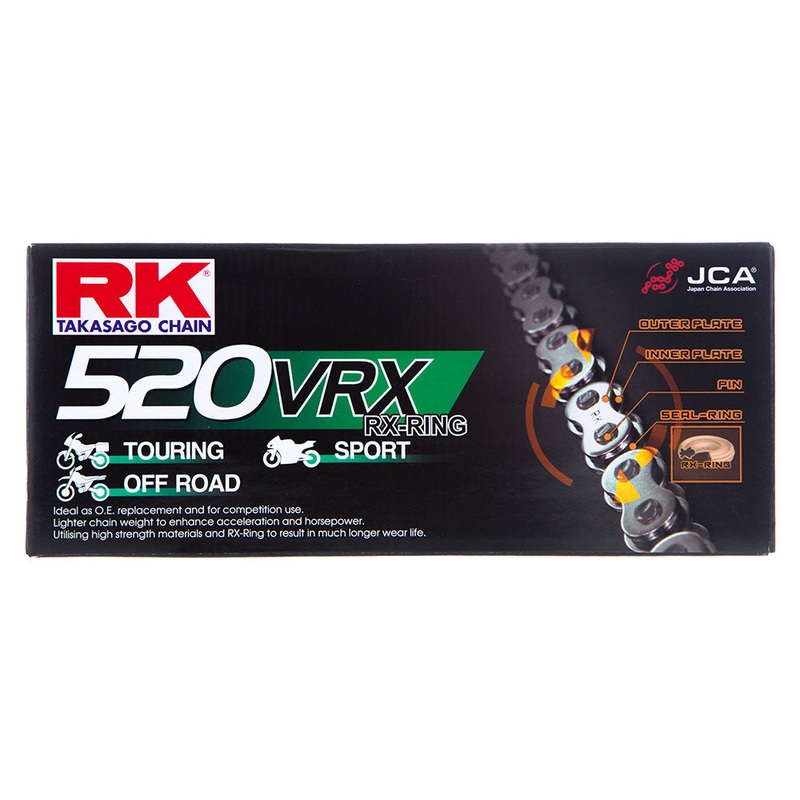 RK CHAIN 520VRX – 112 LINK