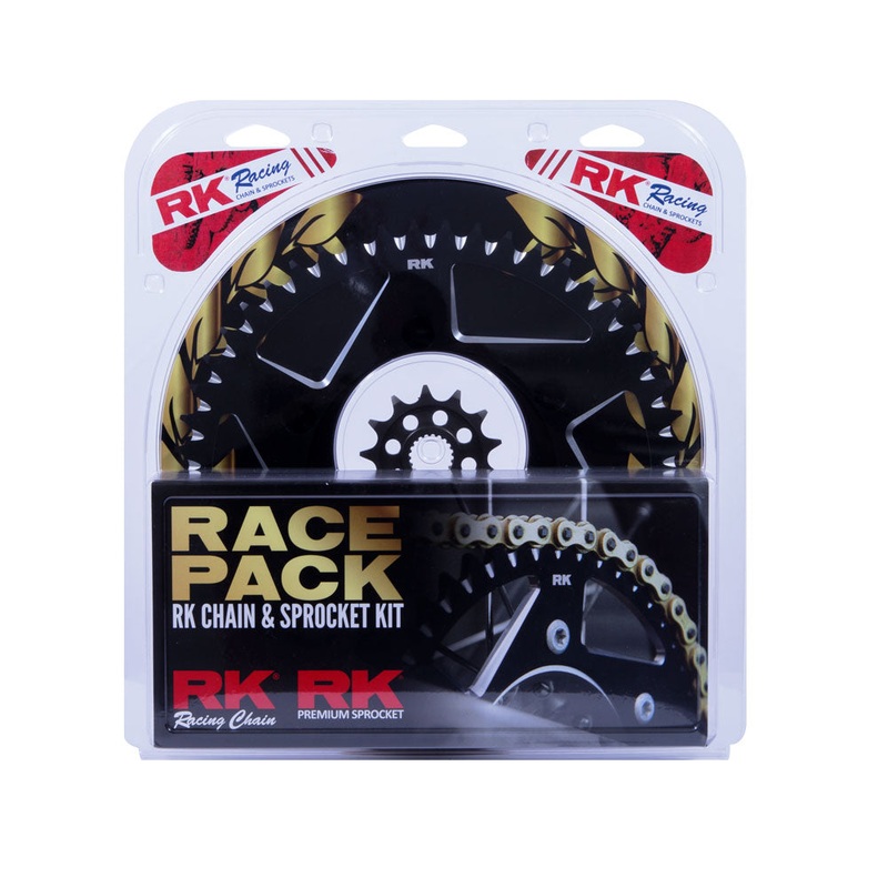 PRO PACK – RK CHAIN & SPROCKET KIT GOLD+BLACK 13/48 KX250F 06-23