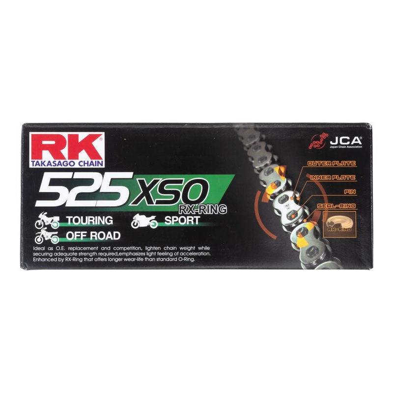 RK CHAIN 525XSO – 130 LINK