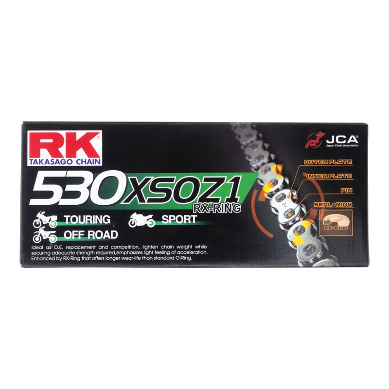 RK CHAIN 530XSO – 120 LINK