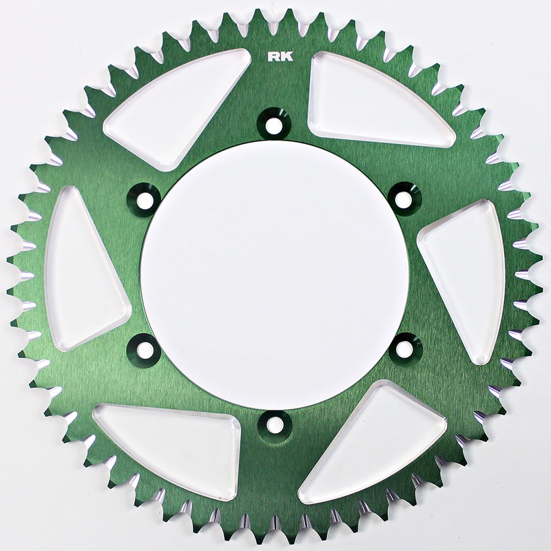 RK ALLOY RACING SPROCKET – 51T 520P – GREEN
