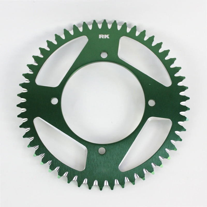 RK ALLOY RACING SPROCKET – 50T 420P – GREEN