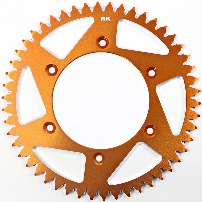 RK ALLOY RACING SPROCKET – 51T 520P – ORANGE