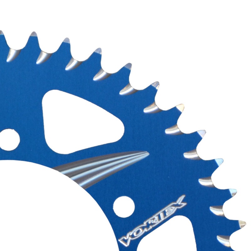 VORTEX ALLOY REAR SPROCKET 520-45T – BLUE