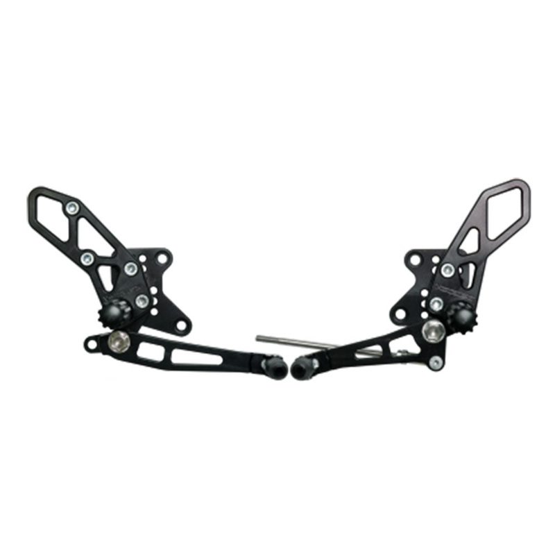 VORTEX – REARSETS : BLACK KAWASAKI NINJA 250 08-13 / 300 13-17′. Default Title