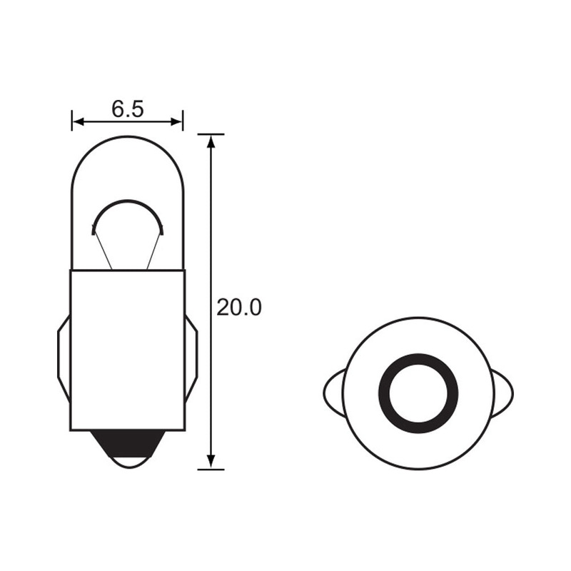 BULB – INSTRUMENT 12V 2W – BA7S