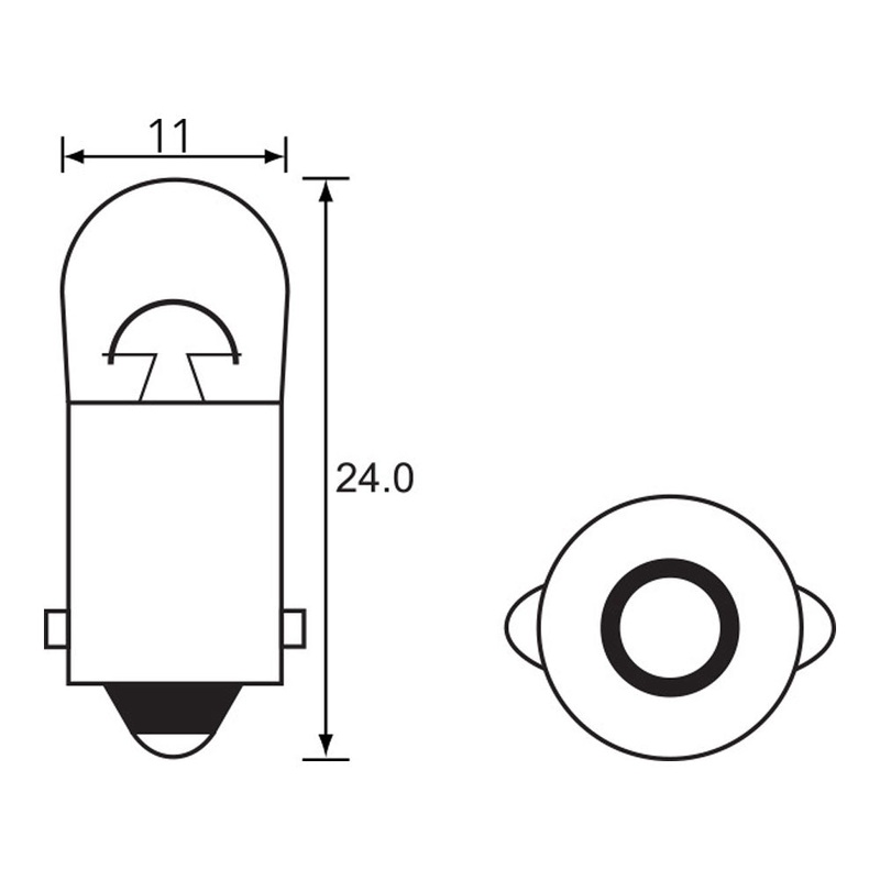 BULB – INSTRUMENT 12V 3.4W – BA9S