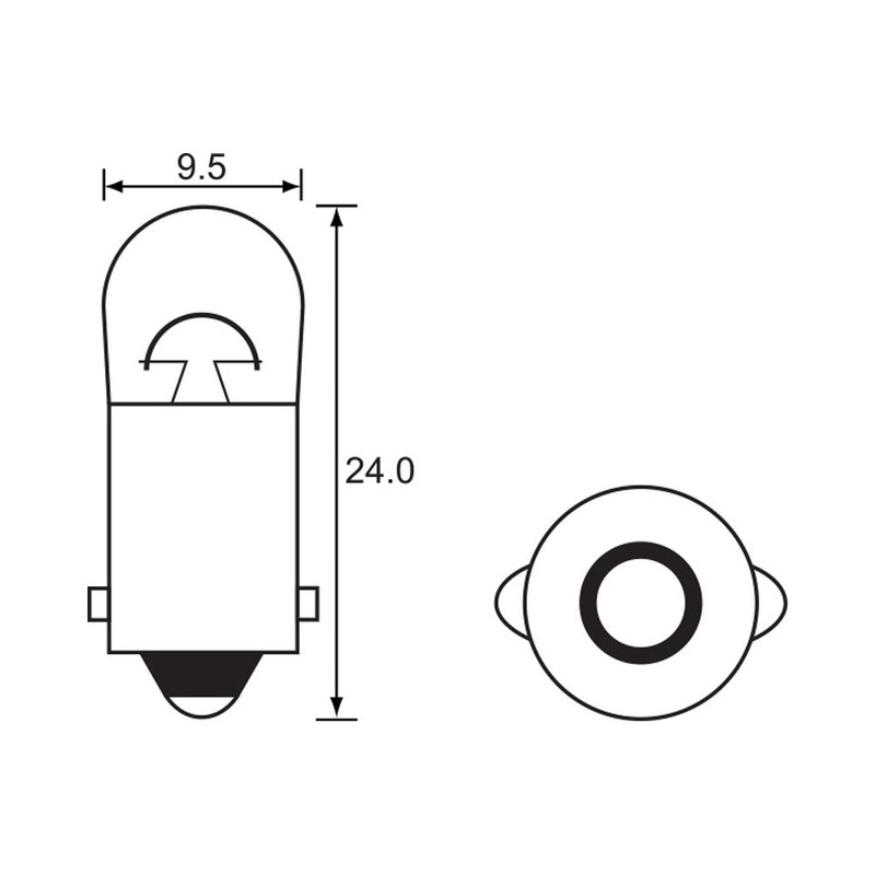 BULB – INSTRUMENT 12V 4W – BA9S