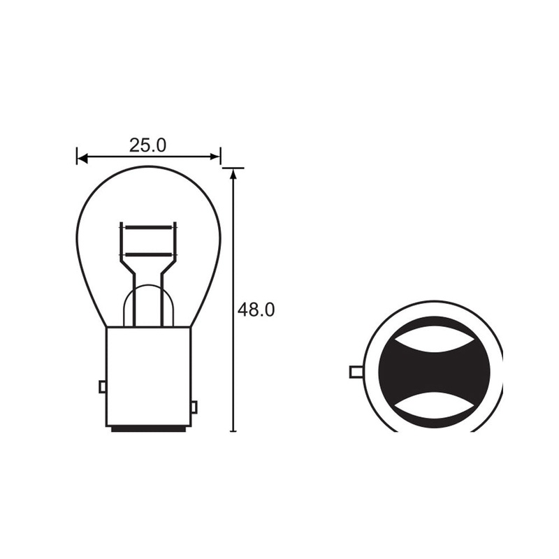 BULB – STOP TAIL 6V 21/5W – BAY15D