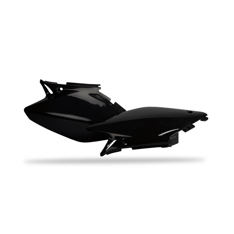 POLISPORT SIDE COVERS HONDA CR125/250 02-07 – BLACK