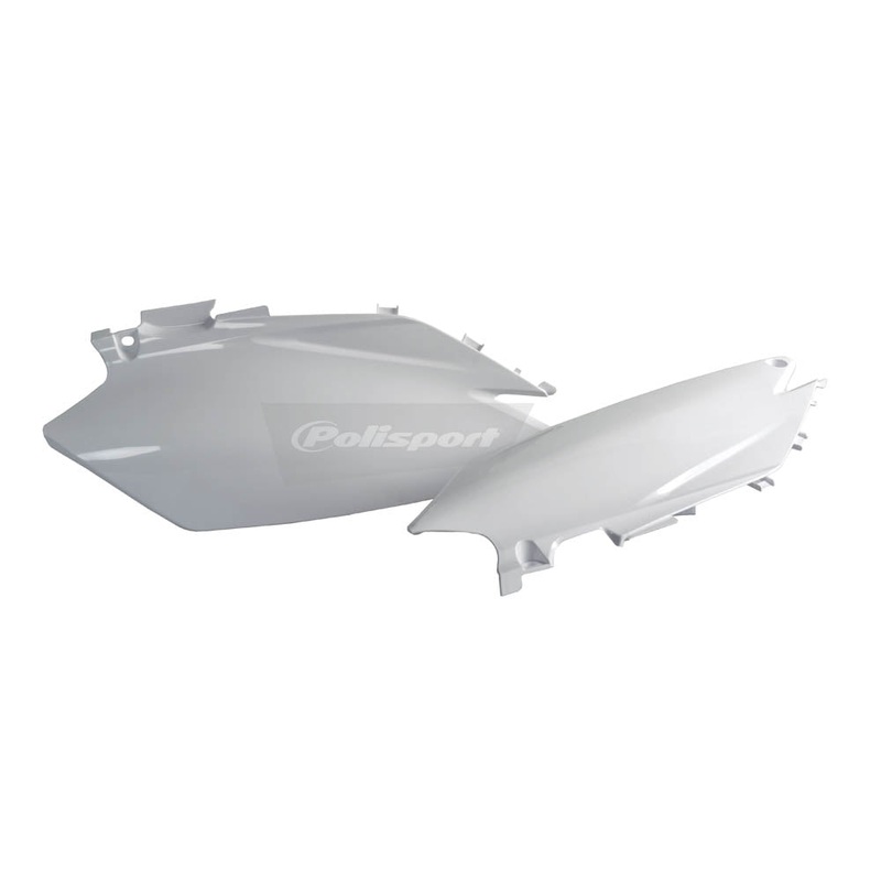 POLISPORT SIDE COVERS HONDA CRF250R 10-13/CRF450R 09-12 – WHITE