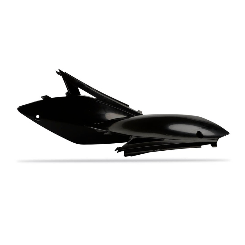 POLISPORT SIDE COVERS KAWASAKI KX250F 09-12/KX450F 09-11 – BLACK