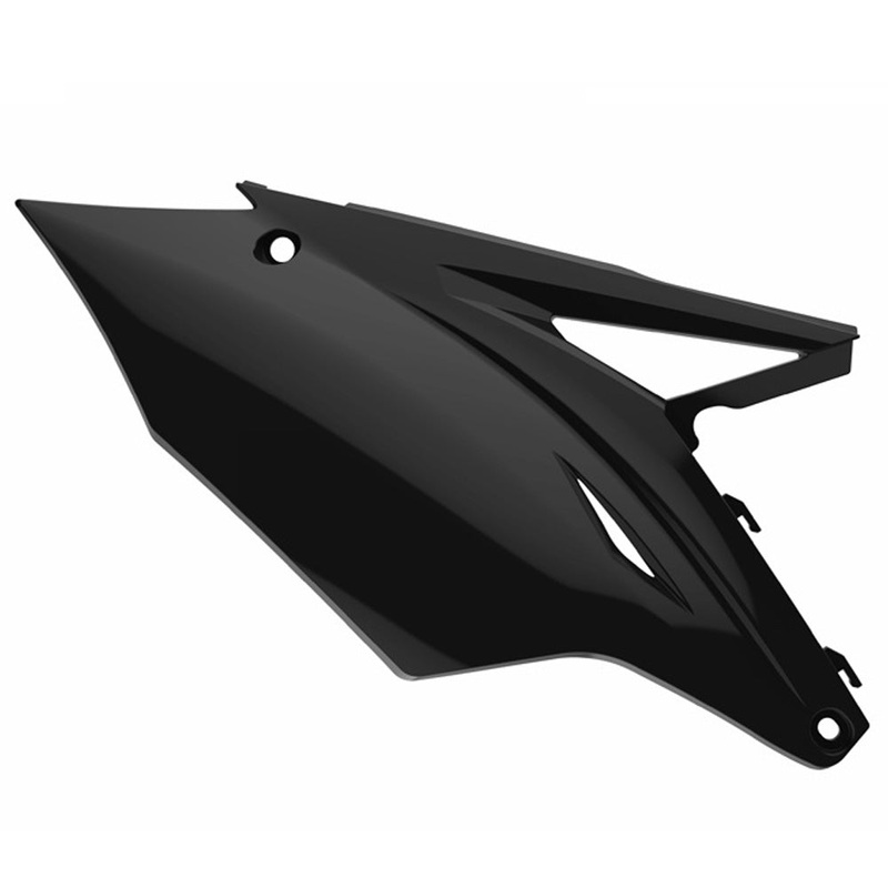 POLISPORT SIDE COVERS KAWASAKI KX250F 17/KX450F 16-17 – BLACK