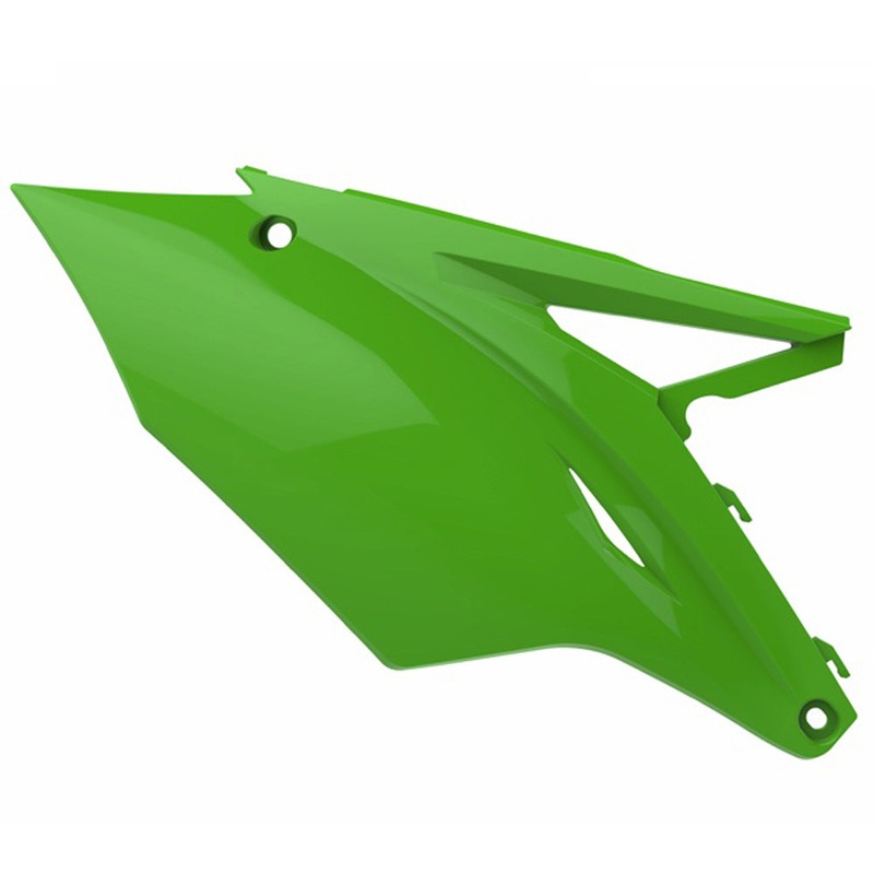 POLISPORT SIDE COVERS KAWASAKI KX250F 17/KX450F 16-17 – GREEN
