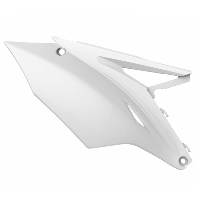 POLISPORT SIDE COVERS KAWASAKI KX250F 17/KX450F 16-17 – WHITE