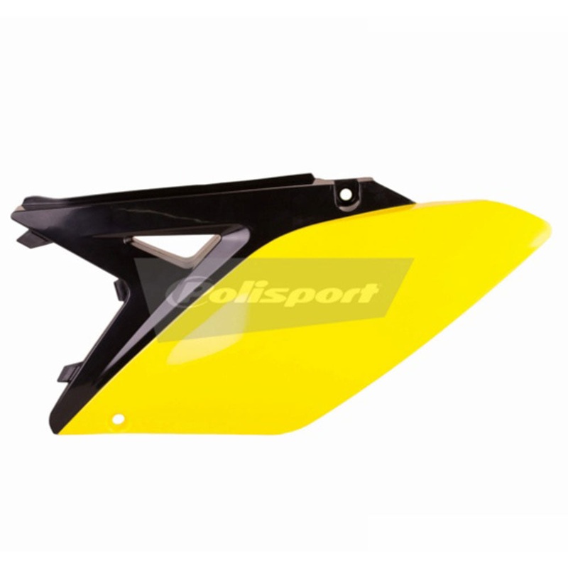 POLISPORT SIDE COVERS SUZUKI RM-Z250 10-18 – BLACK/YELLOW