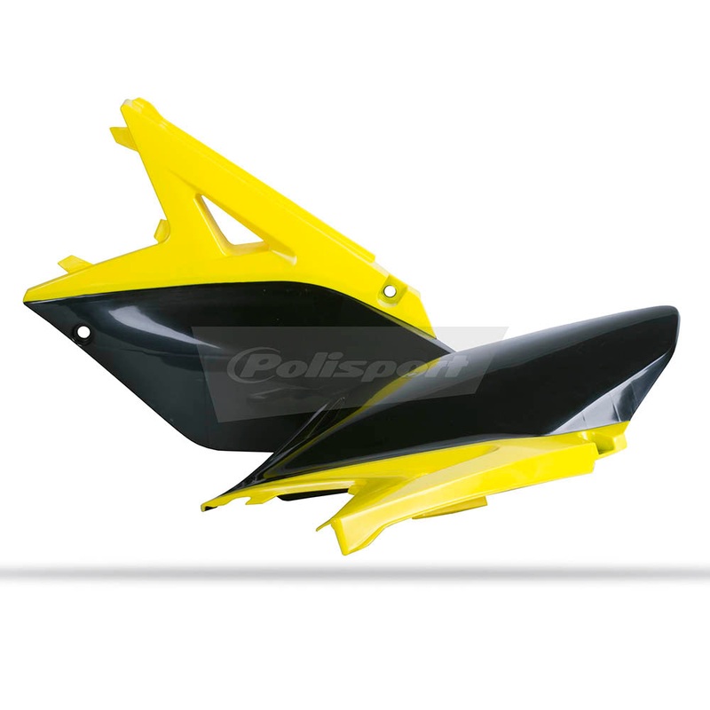POLISPORT SIDE COVERS SUZUKI RM-Z250 10-18 – YELLOW/BLACK
