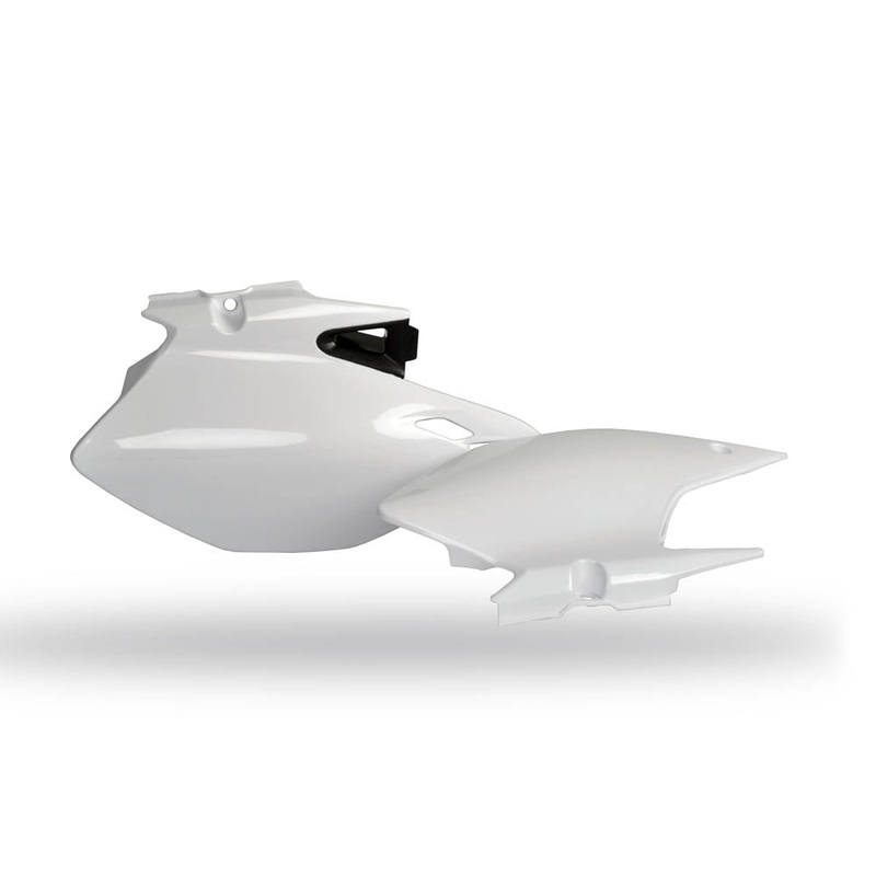 POLISPORT SIDE COVERS YAMAHA WR250F 07-14/WR450F 07-11 – WHITE