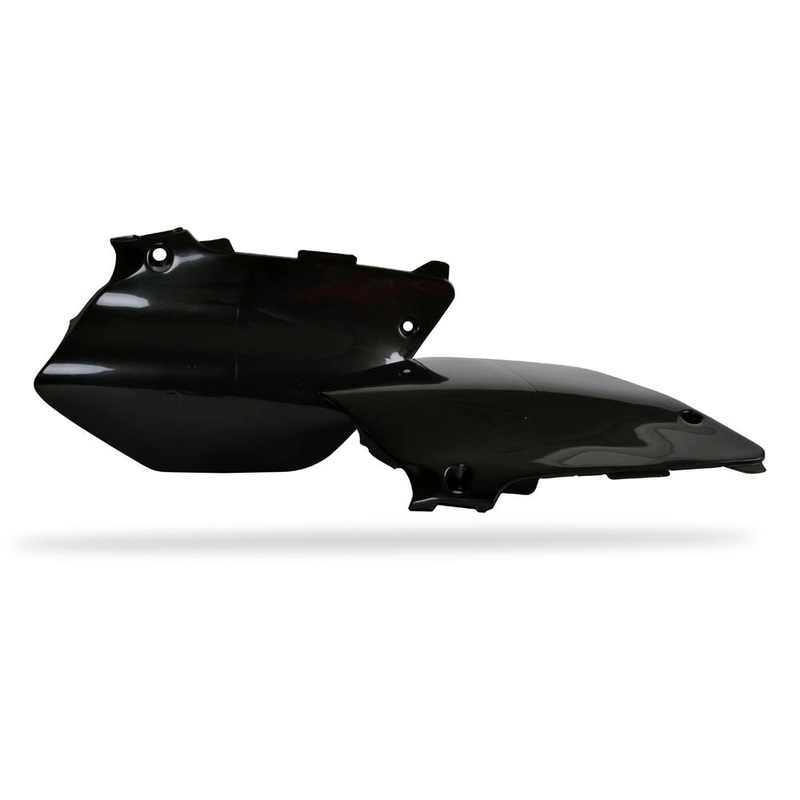 POLISPORT SIDE COVERS YAMAHA YZ125/250 02-14 – BLACK