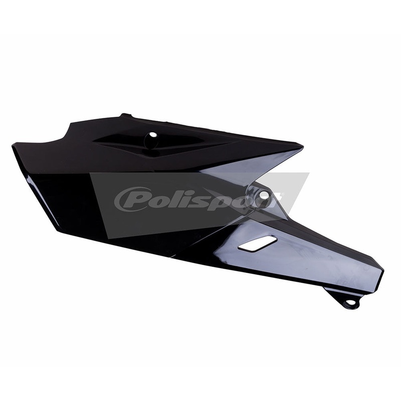 POLISPORT SIDE COVERS YZ250F 14-18/YZ450F 14-17 – BLACK