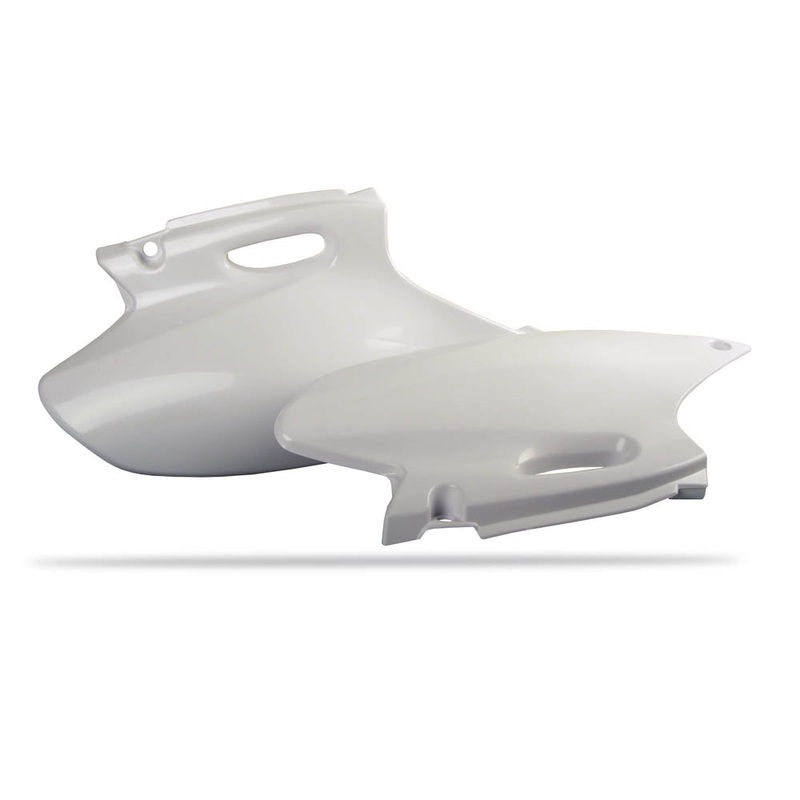 POLISPORT SIDE COVERS YZF/WRF – WHITE