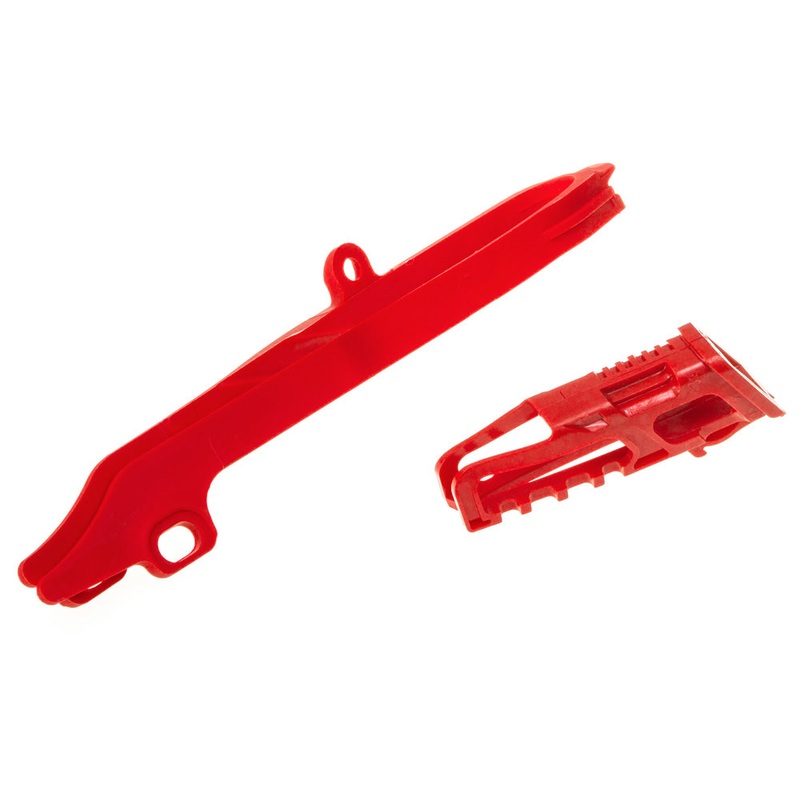 POLISPORT CHAIN GUIDE & SLIDER KIT HONDA CRF250R 11-13/CRF450R 11-12 – RED