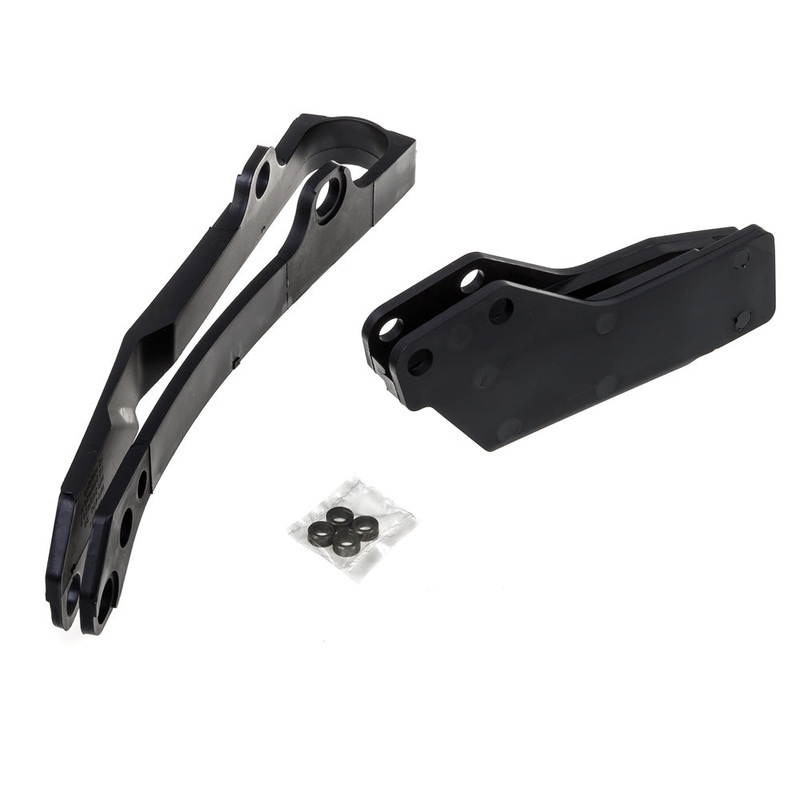 POLISPORT CHAIN GUIDE & SLIDER KIT YAMAHA YZ125/250 03-04 – BLACK