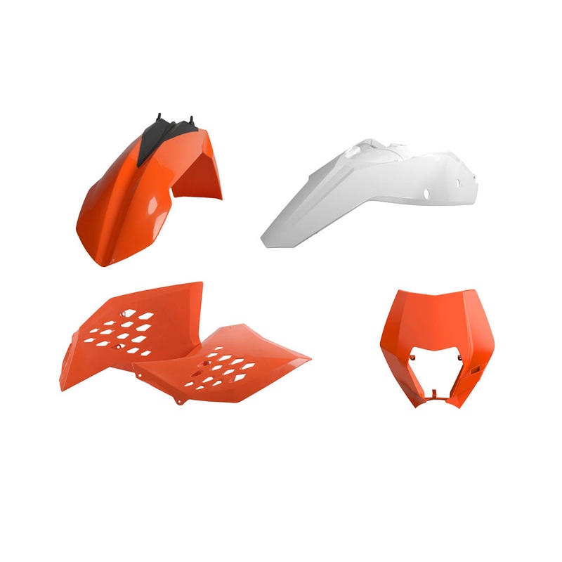 POLISPORT ENDURO KIT KTM EXC/EXC-F 08-11 – OEM 11 (INCL. HEADLIGHT SURROUND)