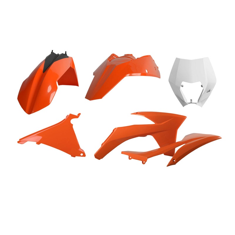 POLISPORT ENDURO KIT KTM EXC/EXC-F 12-13 – OEM (INCL. HEADLIGHT SURROUND)