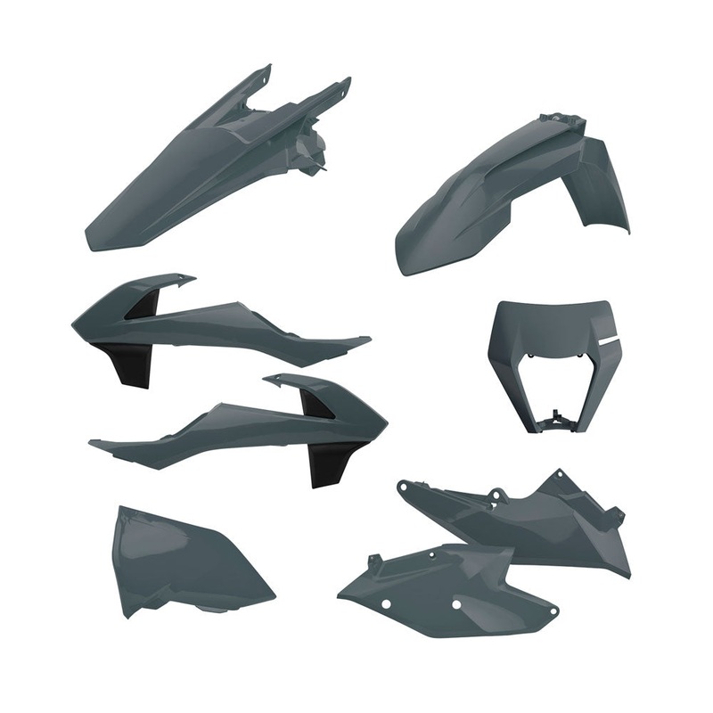 POLISPORT ENDURO KIT KTM EXC/EXC-F 17-19 – NARDO GREY
