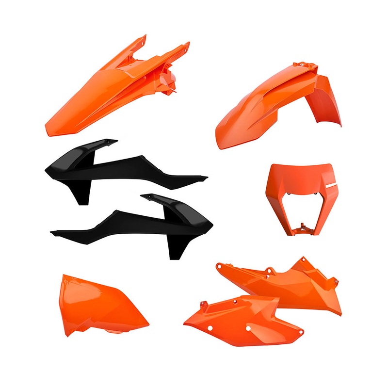 POLISPORT ENDURO KIT KTM EXC/EXC-F 17-19 – OEM 17&19 (INCL HEADLIGHT SURROUND)