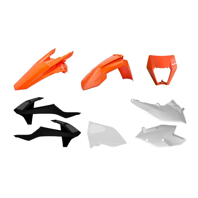POLISPORT ENDURO KIT KTM EXC/EXC-F 17-19 – OEM 18 (INCL HEADLIGHT SURROUND)