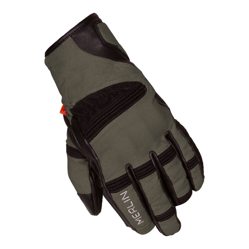 Merlin Mahala D3O Waterproof Gloves Black Olive S