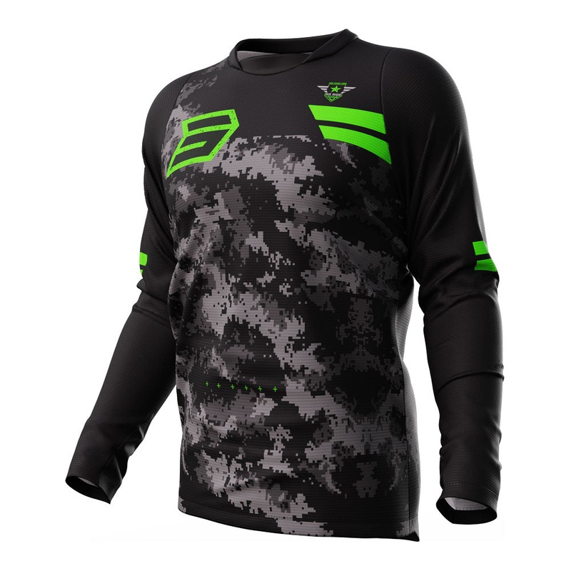Shot Devo Army Jersey Green S