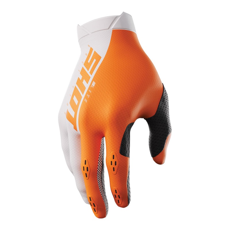 Shot Lite Gloves Neon Orange 8