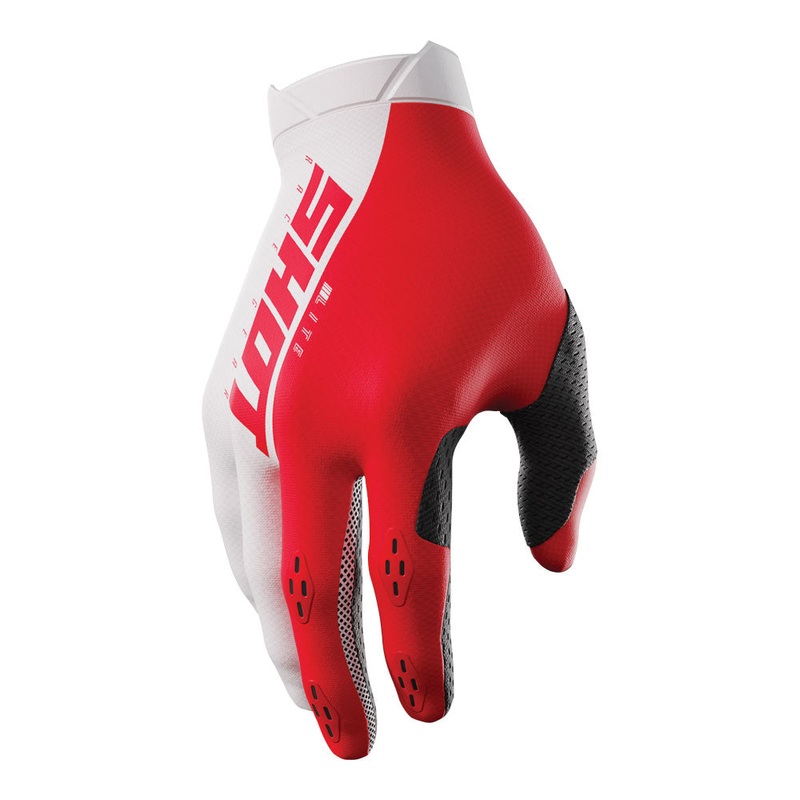 Shot Lite Gloves Red 8
