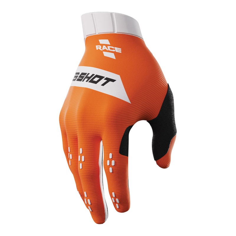 Shot Race Gloves Orange 8