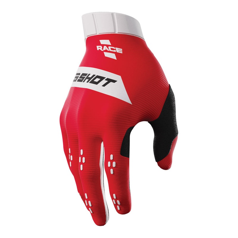 Shot Race Gloves Red 8