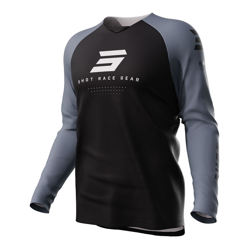 Shot Raw Escape Jersey Grey S