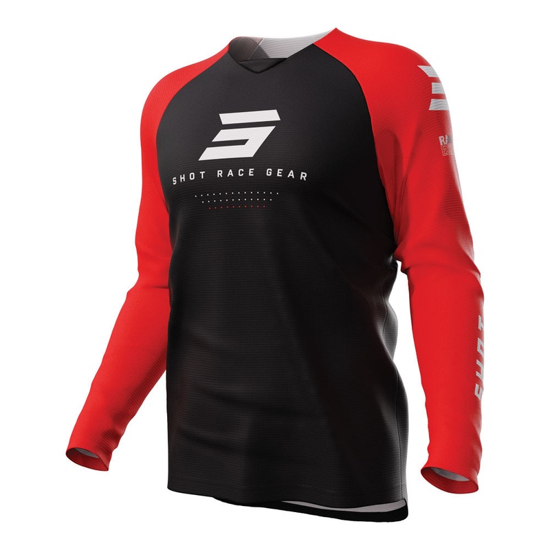 Shot Raw Escape Jersey Red S