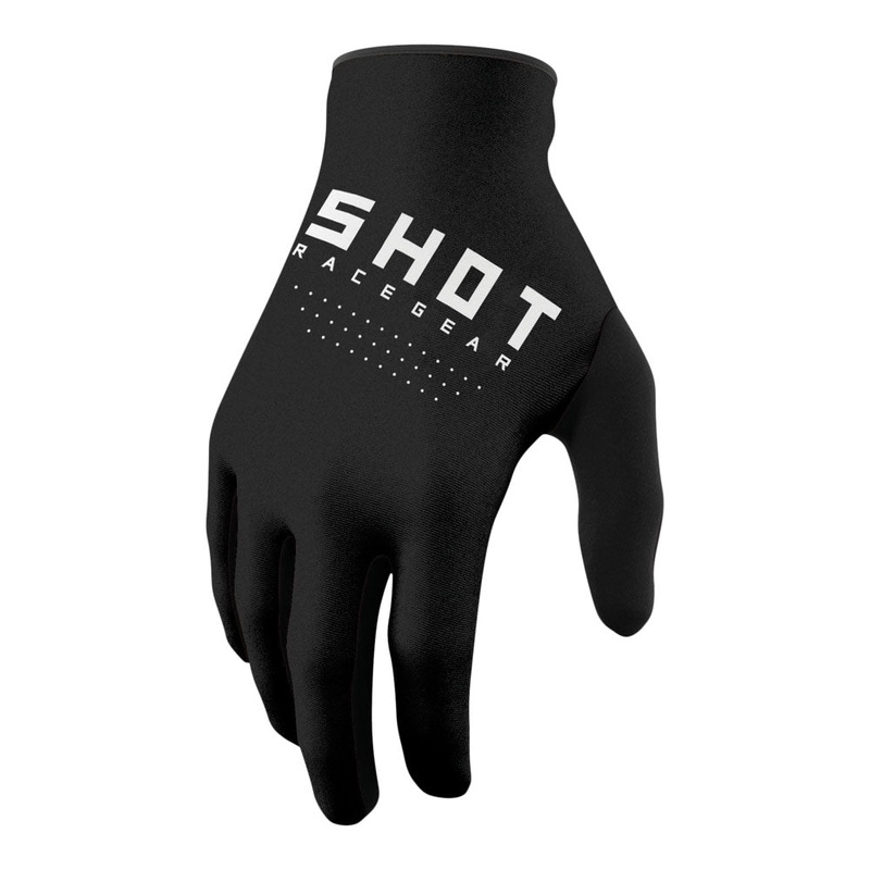 Shot Raw Gloves Black 7